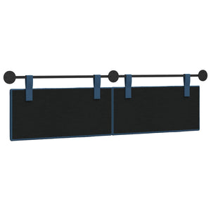 Κρεμαστό Κεφαλάρι Επιτοίχιο Ριγέ Μπλε 170 x 55 x 5 εκ ύφασμα - Pakobazaar