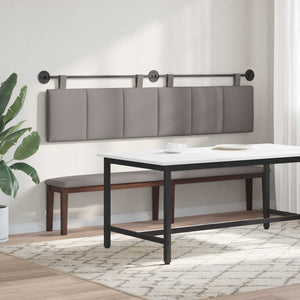 Κρεμαστό Κεφαλάρι Επιτοίχιο Ριγέ Taupe 210 x 55 x 5 εκ ύφασμα - Pakobazaar