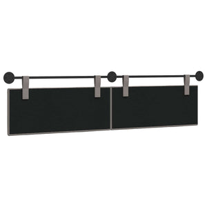 Κρεμαστό Κεφαλάρι Επιτοίχιο Ριγέ Taupe 210 x 55 x 5 εκ ύφασμα - Pakobazaar