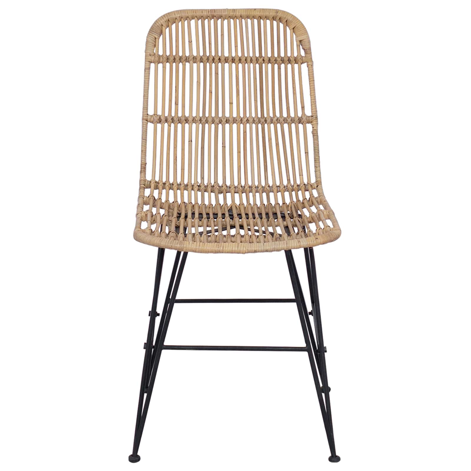 Καρέκλα τραπεζαρίας 2 pcs Φυσικό 41 x 55 x 85 εκ. - Pakobazaar