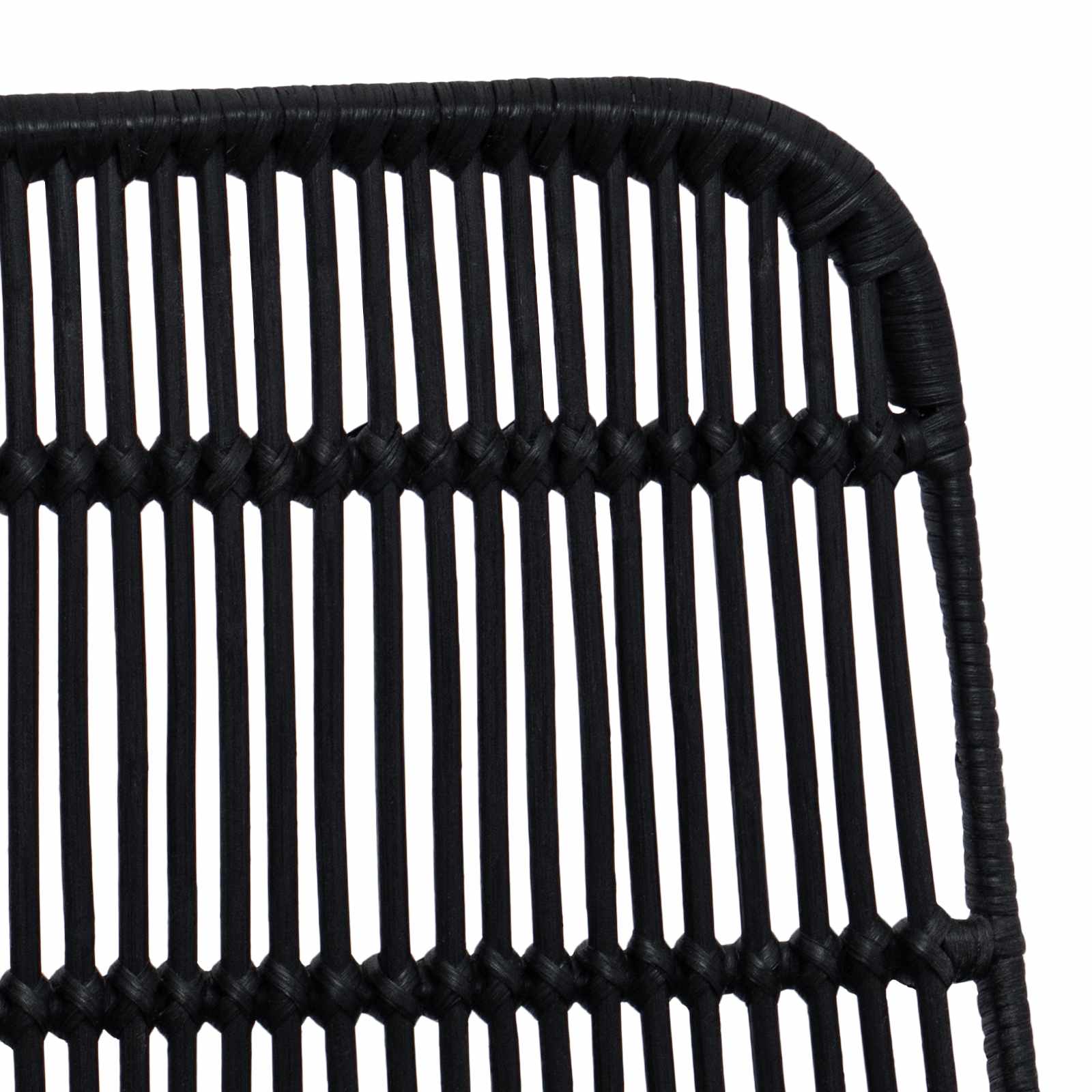 Καρέκλα τραπεζαρίας 2 pcs Μαύρο 41 x 55 x 85 εκ. - Pakobazaar