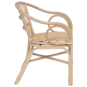 Στοιβαζόμενη Καρέκλα Φυσικό 58 x 60 x 81 cm Ρατάν - Pakobazaar
