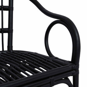 Στοιβαζόμενη Καρέκλα Μαύρο 58 x 60 x 81 cm Ρατάν - Pakobazaar