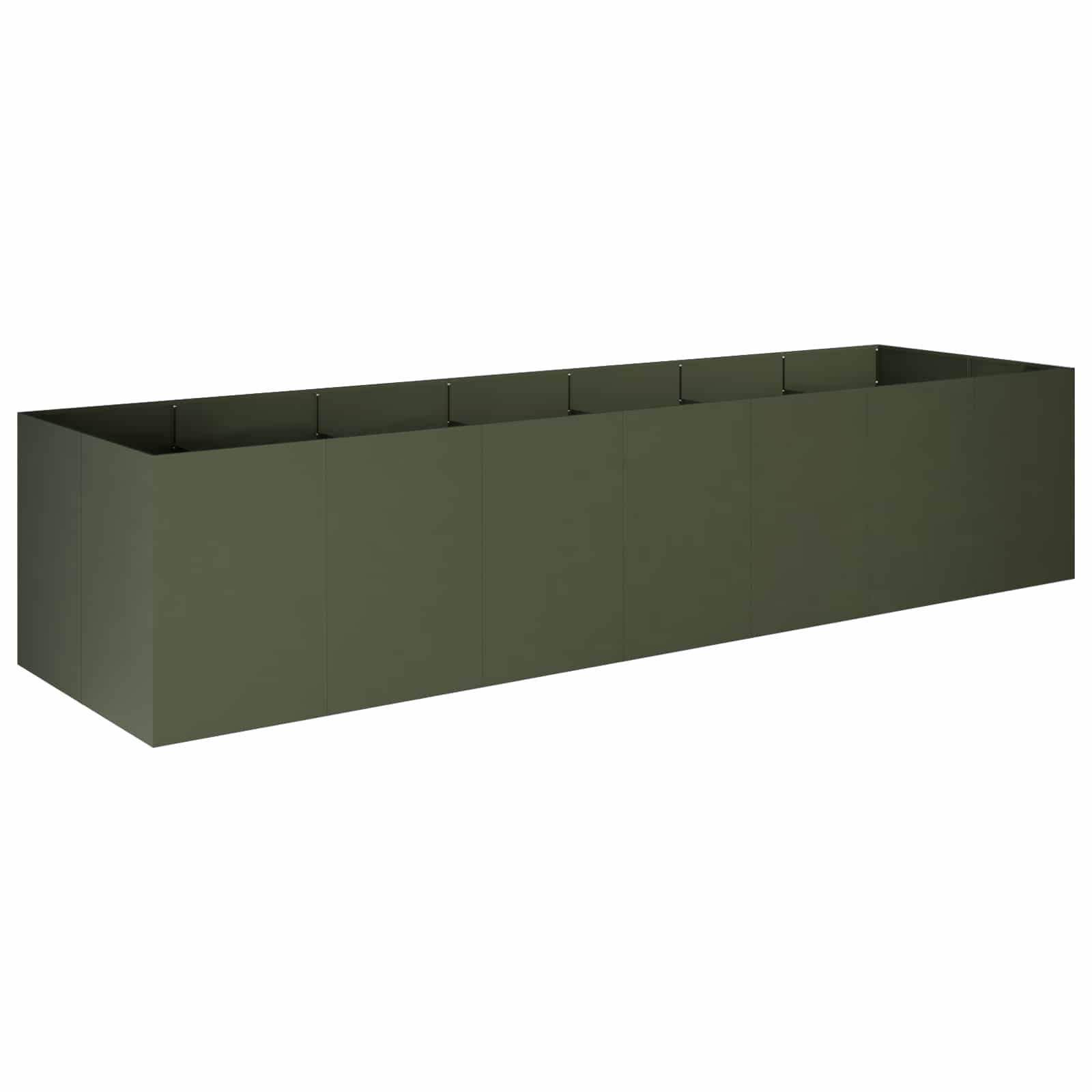 Γλάστρα Κήπου Λαδί 280 x 80 x 60 εκ Ψυχρής έλασης χάλυβας