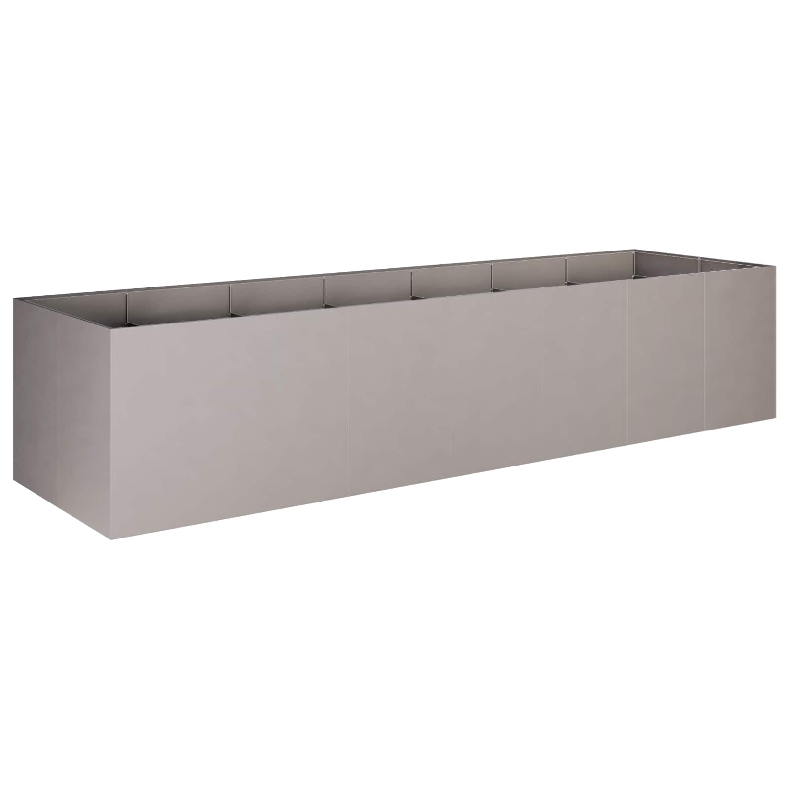 Γλάστρα Κήπου Σκ rusty 280 x 80 x 60 εκ - Pakobazaar