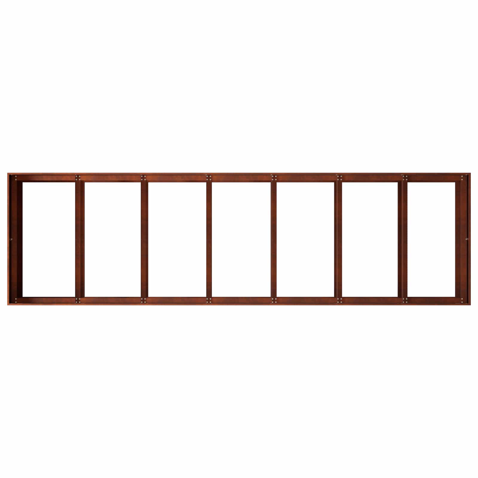 Γλάστρα Κήπου Σκ rusty 280 x 80 x 60 εκ - Pakobazaar