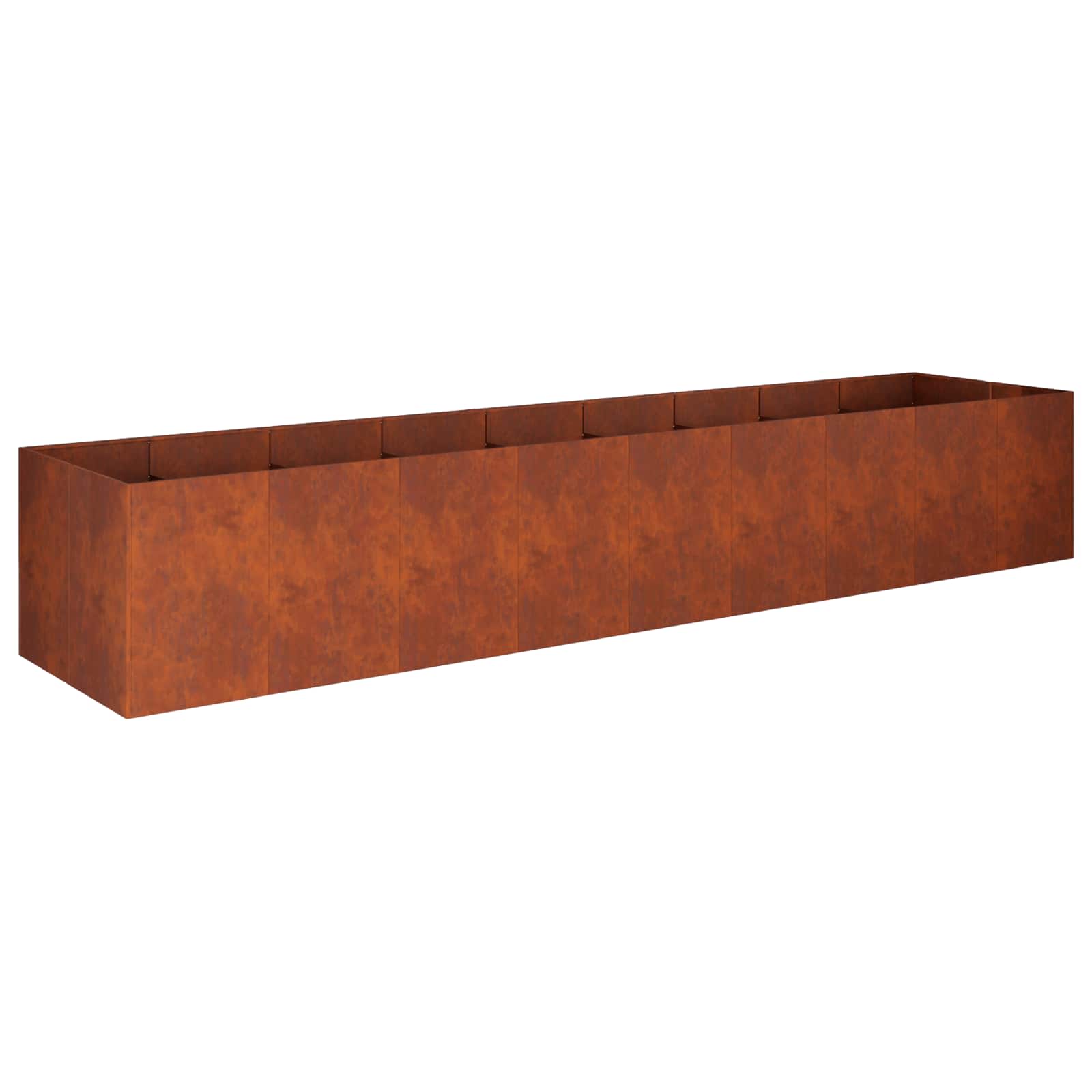 Γλάστρα Κήπου Σκ rusty 360 x 80 x 60 εκ - Pakobazaar