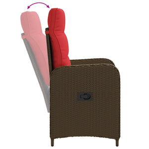 Σετ Εξωτερικής Τραπέζης 3 pcs συνθετικό ρατάν - Pakobazaar