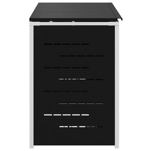 Αποθήκευση Κάδου Γυρίσματος Μαύρο 207 x 77,5 x 112,5 εκ - Pakobazaar