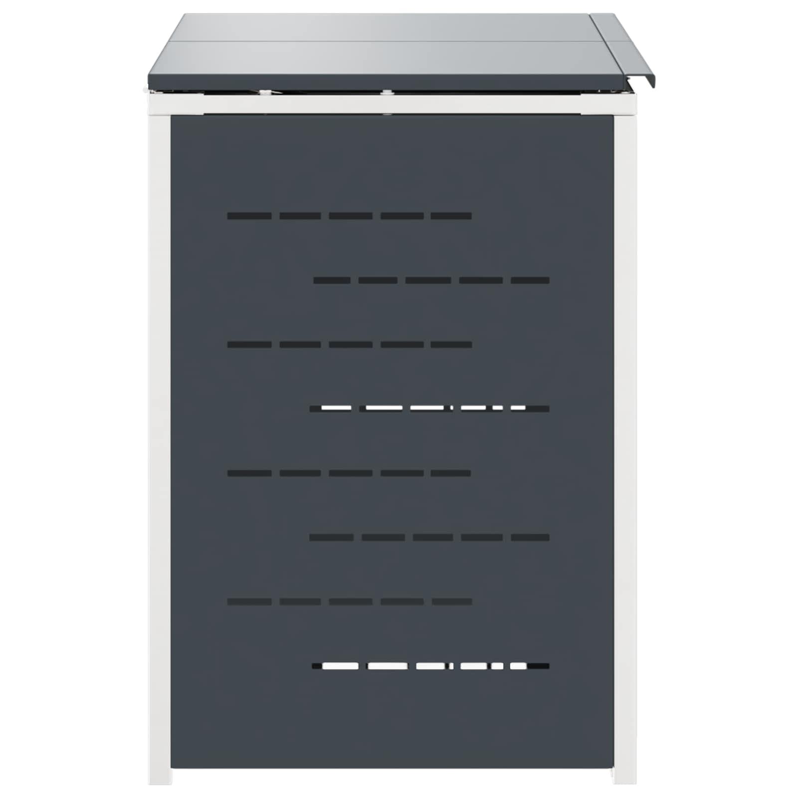 Αποθήκευση Κάδου Γυρίσματος Ανθρακί 138 x 77,5 x 112,5 εκ. - Pakobazaar