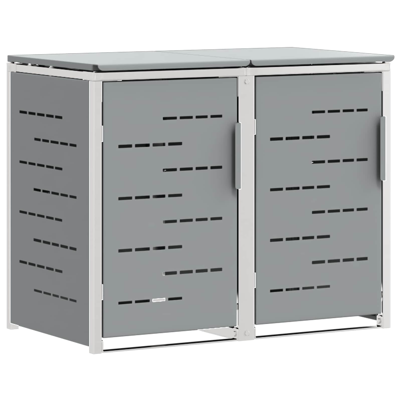 Αποθήκευση Κάδου Γυρίσματος Γκρι 138 x 77,5 x 112,5 εκ. - Pakobazaar