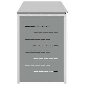 Αποθήκευση Κάδου Γυρίσματος Γκρι 276 x 77,5 x 112,5 εκ - Pakobazaar