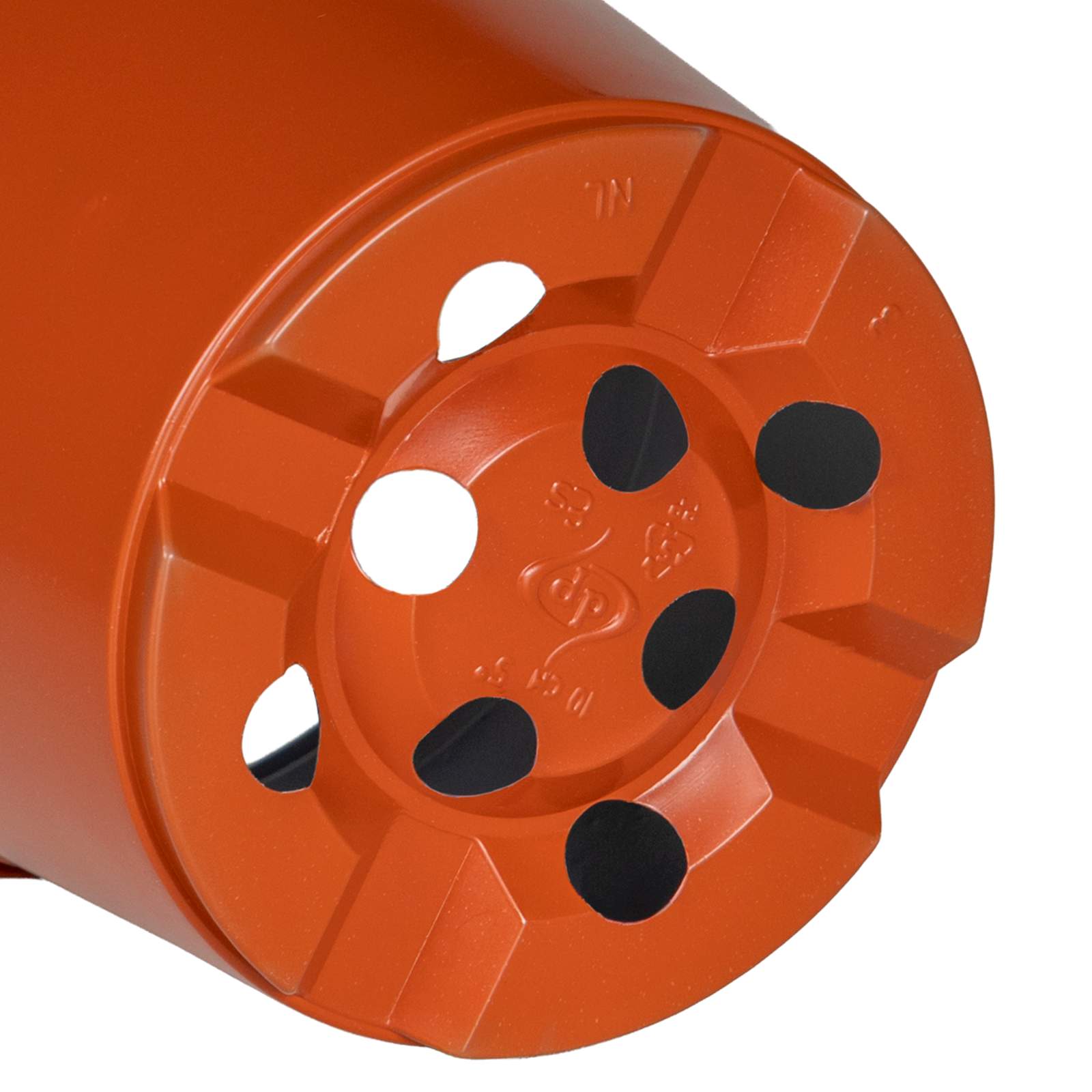 Γλάστρα Λουλουδιών 100 pcs Τερακότα Ø 15 x 12.5 εκ. Πλαστικό - Pakobazaar