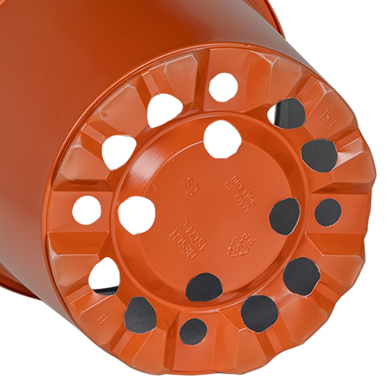 Γλάστρα Λουλουδιών 50 pcs Τερακότα Ø 15 x 13 εκ Πλαστικό - Pakobazaar