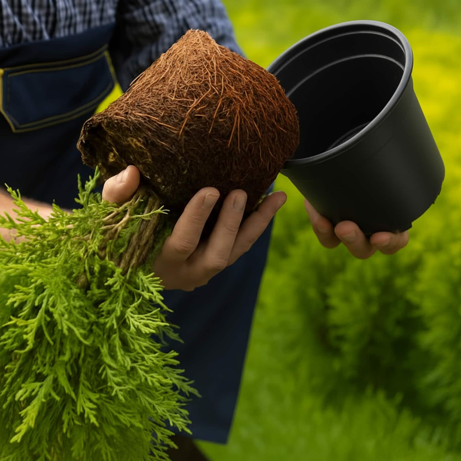 Γλάστρα Λουλουδιών 50 pcs Μαύρο Ø 15 x 13 εκ Πλαστικό - Pakobazaar