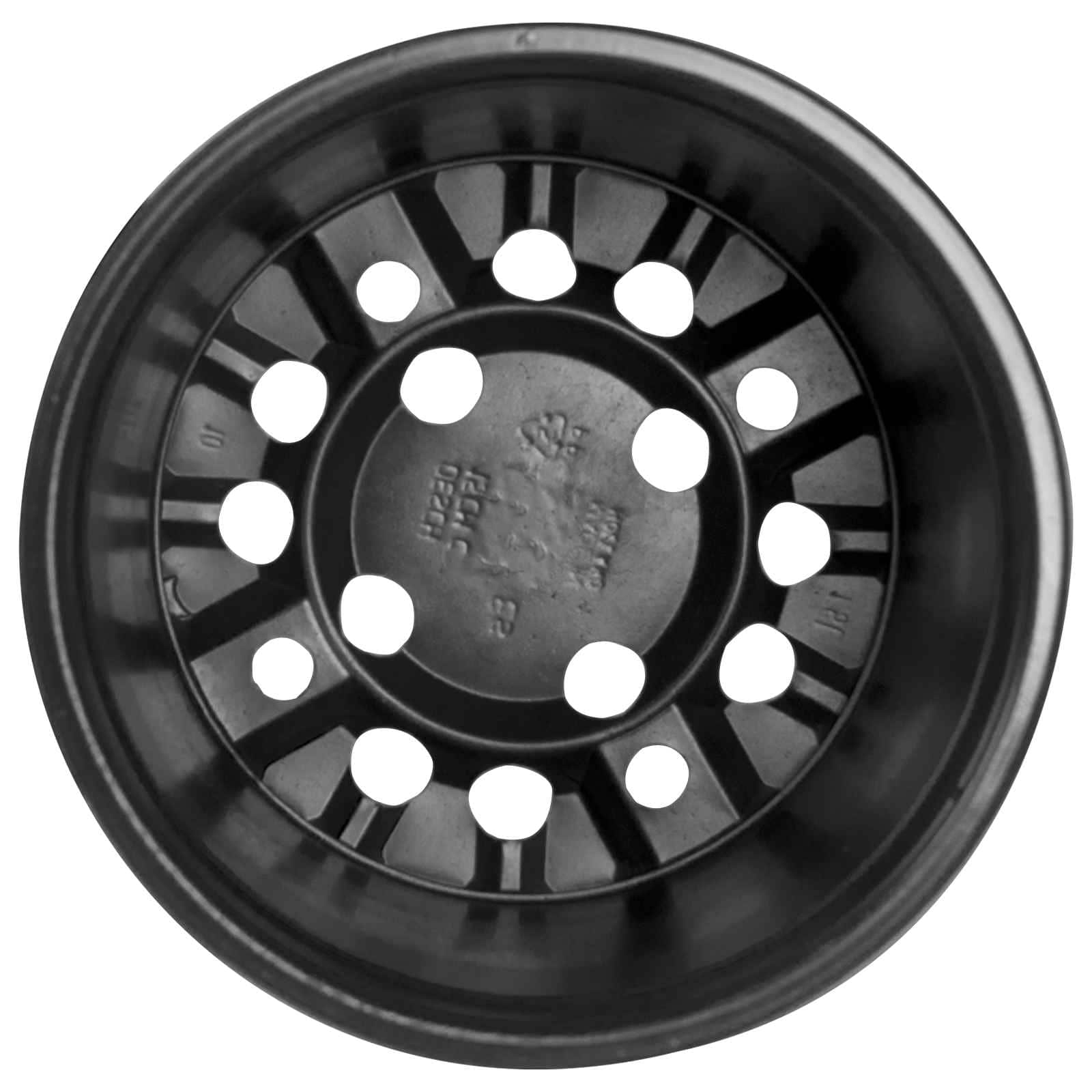 Γλάστρα Λουλουδιών 50 pcs Μαύρο Ø 15 x 13 εκ Πλαστικό - Pakobazaar