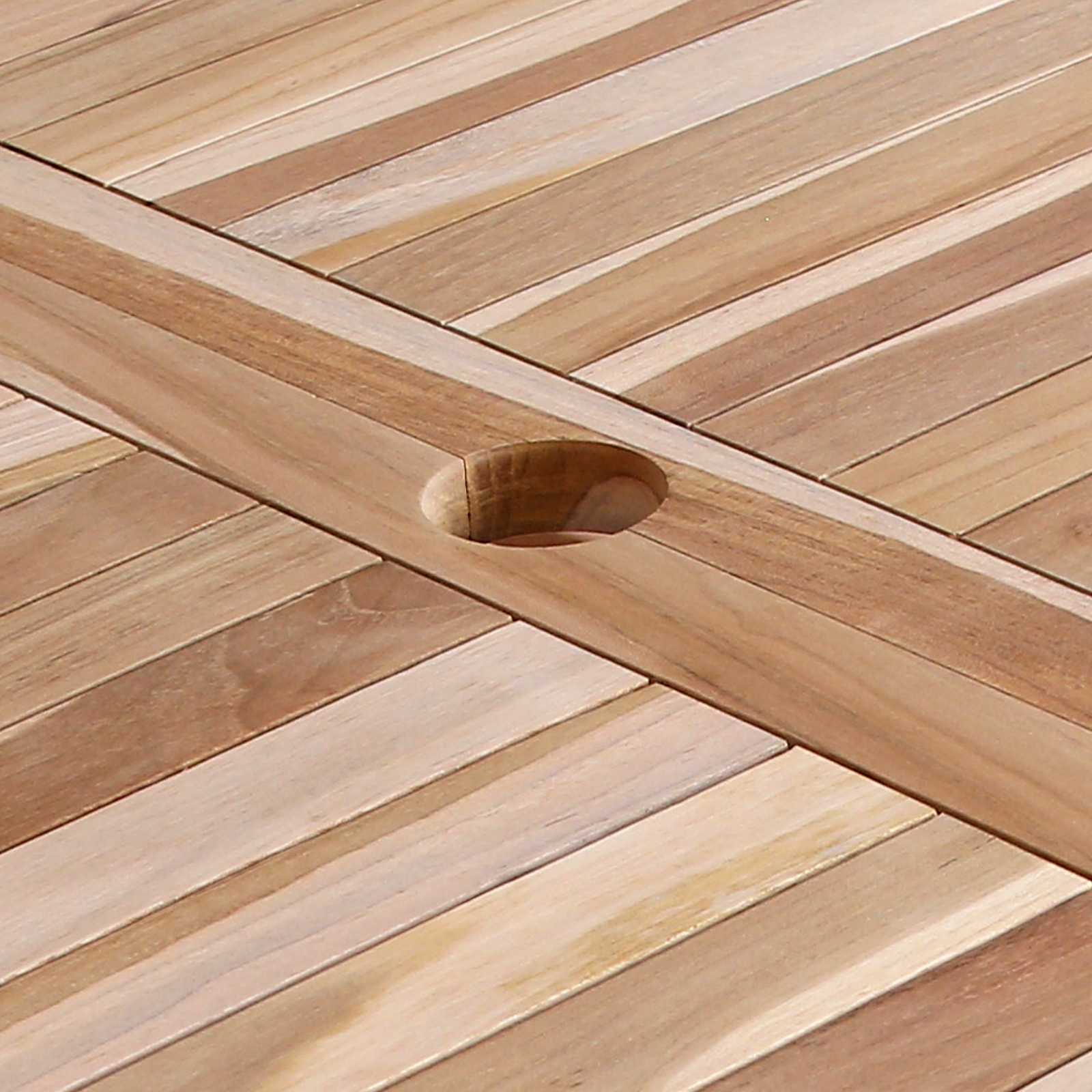 Αναδιπλούμενο Τραπέζι Κήπου Φυσικό 120 x 70 x 75,5 εκ.