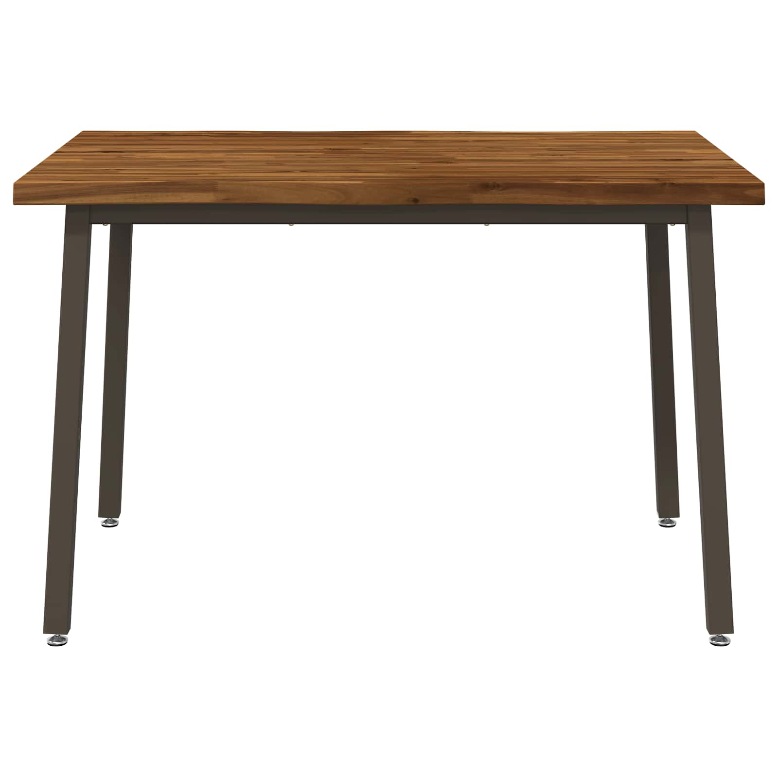 120 x 70 x 75 cm Στερεό Ξύλο Ακακίας Φυσικό και Καφέ Ορθογώνιος
