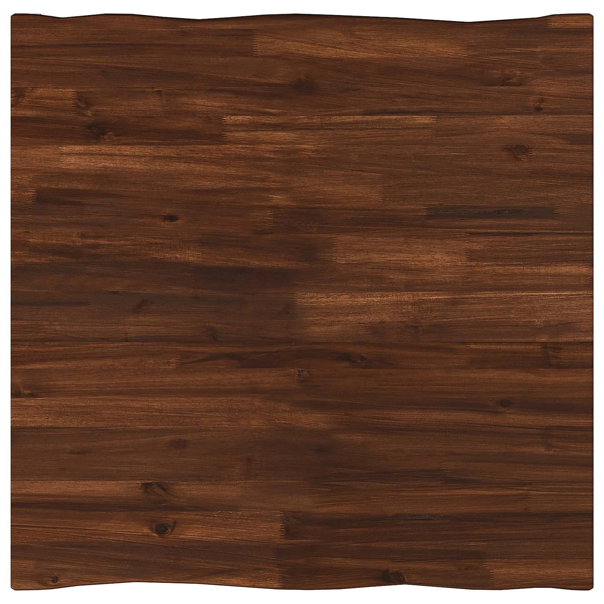 80 x 80 x 75 cm Στερεό Ξύλο Ακακίας Σκούρο Καφέ και Μαύρο