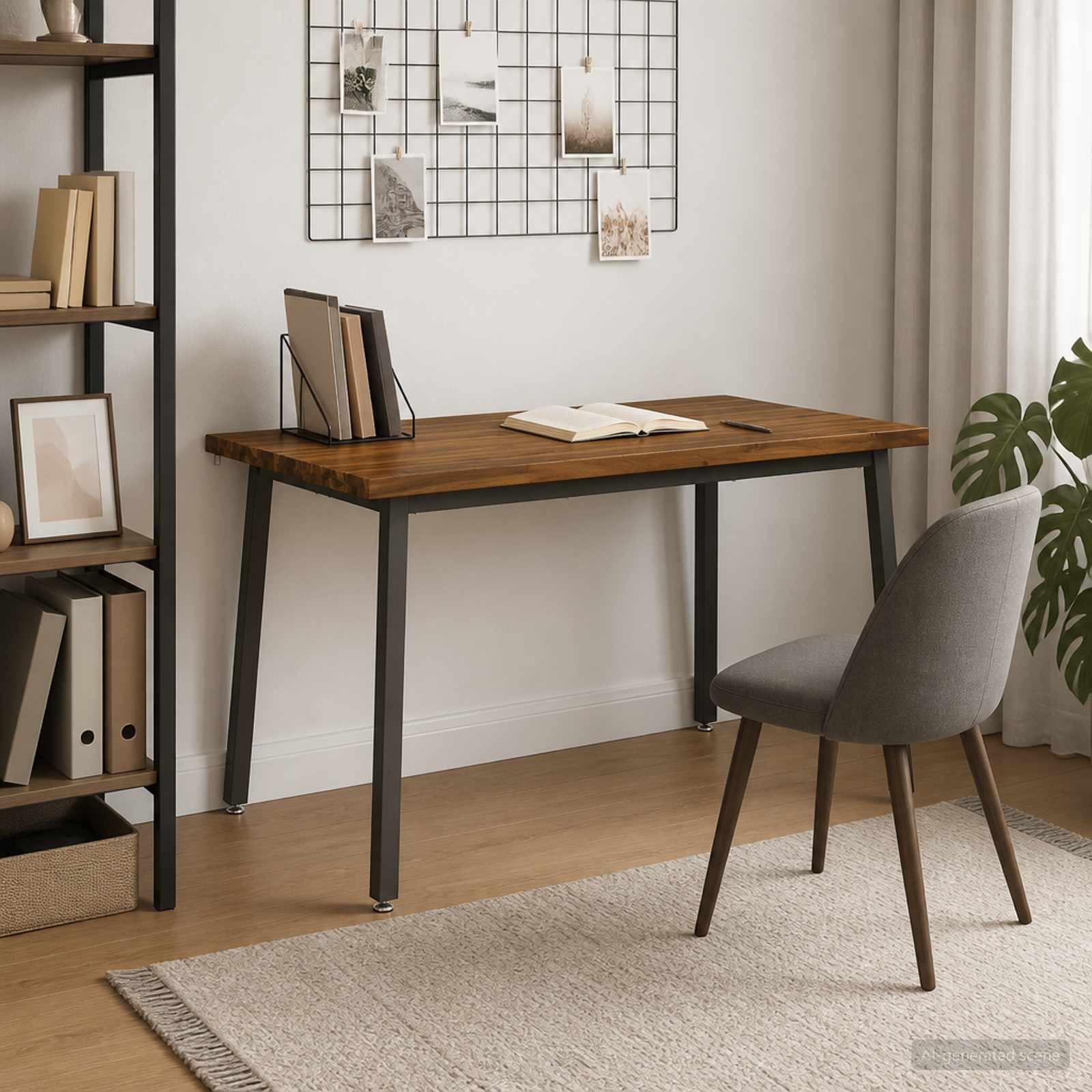 120 x 70 x 75 cm Στερεό Ξύλο Ακακίας Φυσικό και Καφέ Ορθογώνιος