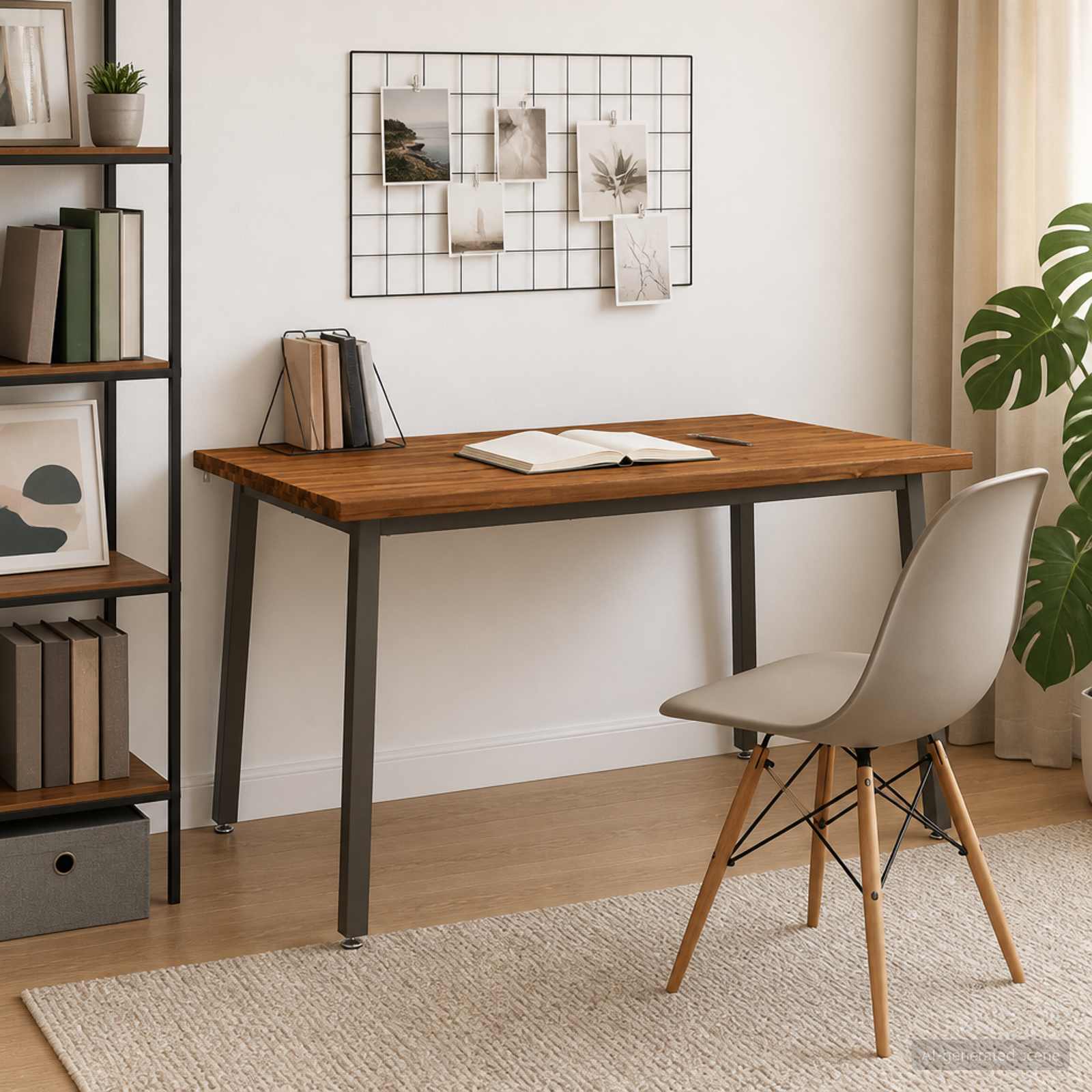 140 x 80 x 75 cm Στερεό Ξύλο Ακακίας Φυσικό και Καφέ Ορθογώνιος