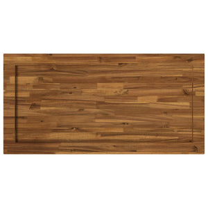 Ορθογώνια Επιφάνεια Τραπεζιού 130 x 60 x 3,2 cm Ορθογώνιος