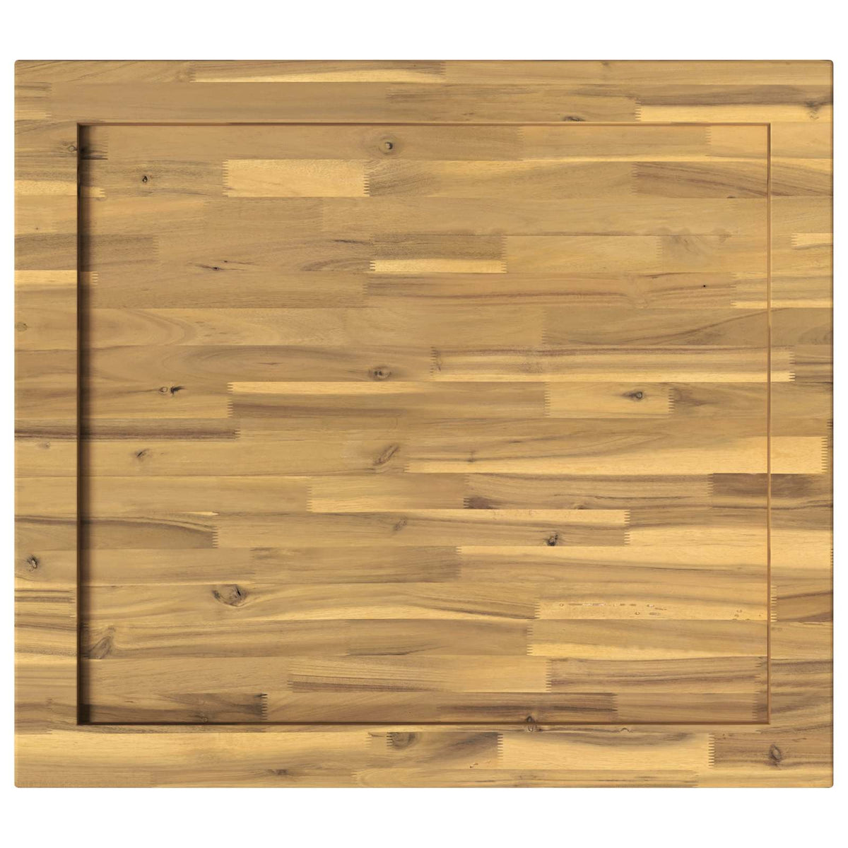 Ορθογώνια Επιφάνεια Τραπεζιού 80 x 80 x 3,2 cm τετράγωνο - Pakobazaar