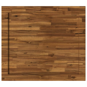 Ορθογώνια Επιφάνεια Τραπεζιού 90 x 80 x 3,2 cm Ορθογώνιος