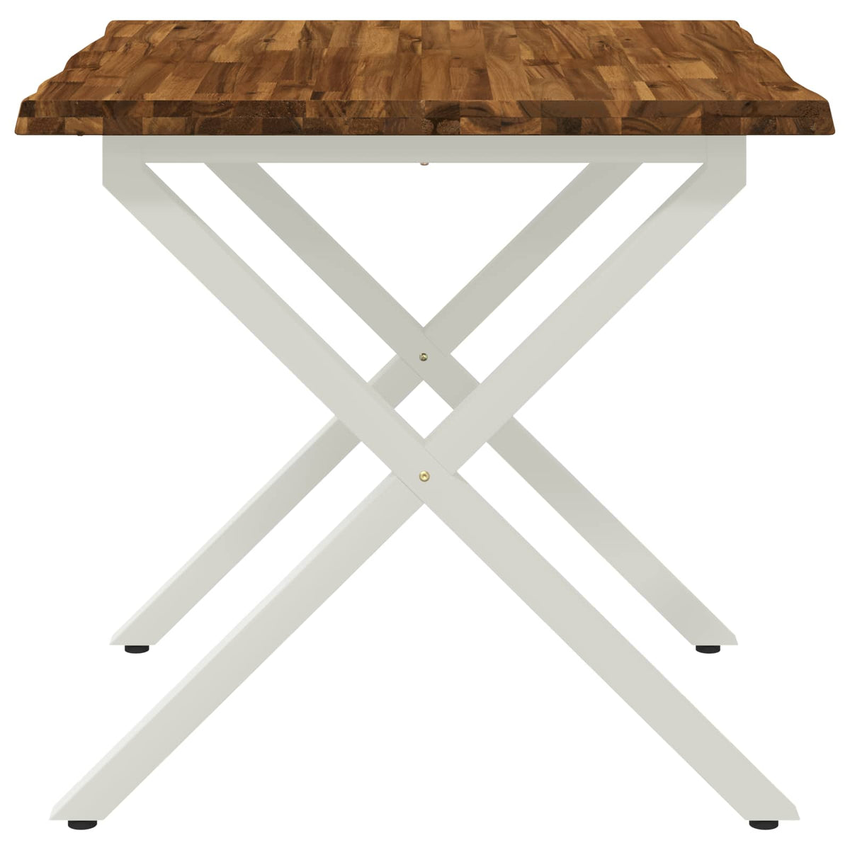 Τραπέζι Φαγητού με Ζωντανό Χείλος 70 x 70 x 75 cm - Pakobazaar
