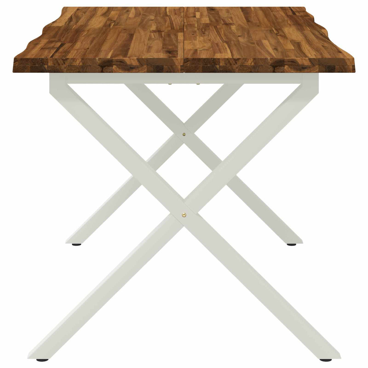 Τραπέζι Φαγητού με Ζωντανό Χείλος 120 x 70 x 75 cm - Pakobazaar