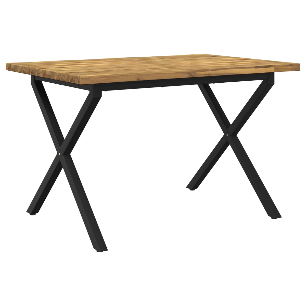 Τραπέζι Φαγητού με Ζωντανό Χείλος 120 x 70 x 75 cm