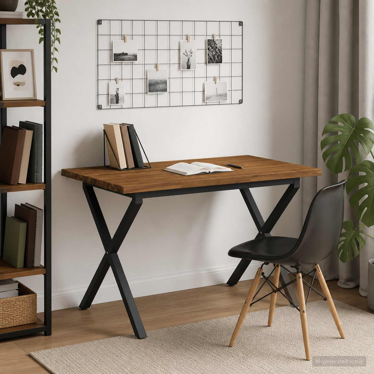 Τραπέζι Φαγητού με Ζωντανό Χείλος 120 x 70 x 75 cm - Pakobazaar