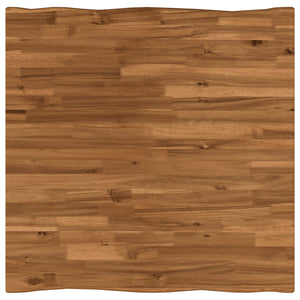 Τραπέζι Φαγητού με Ζωντανό Χείλος 80 x 80 x 75 cm