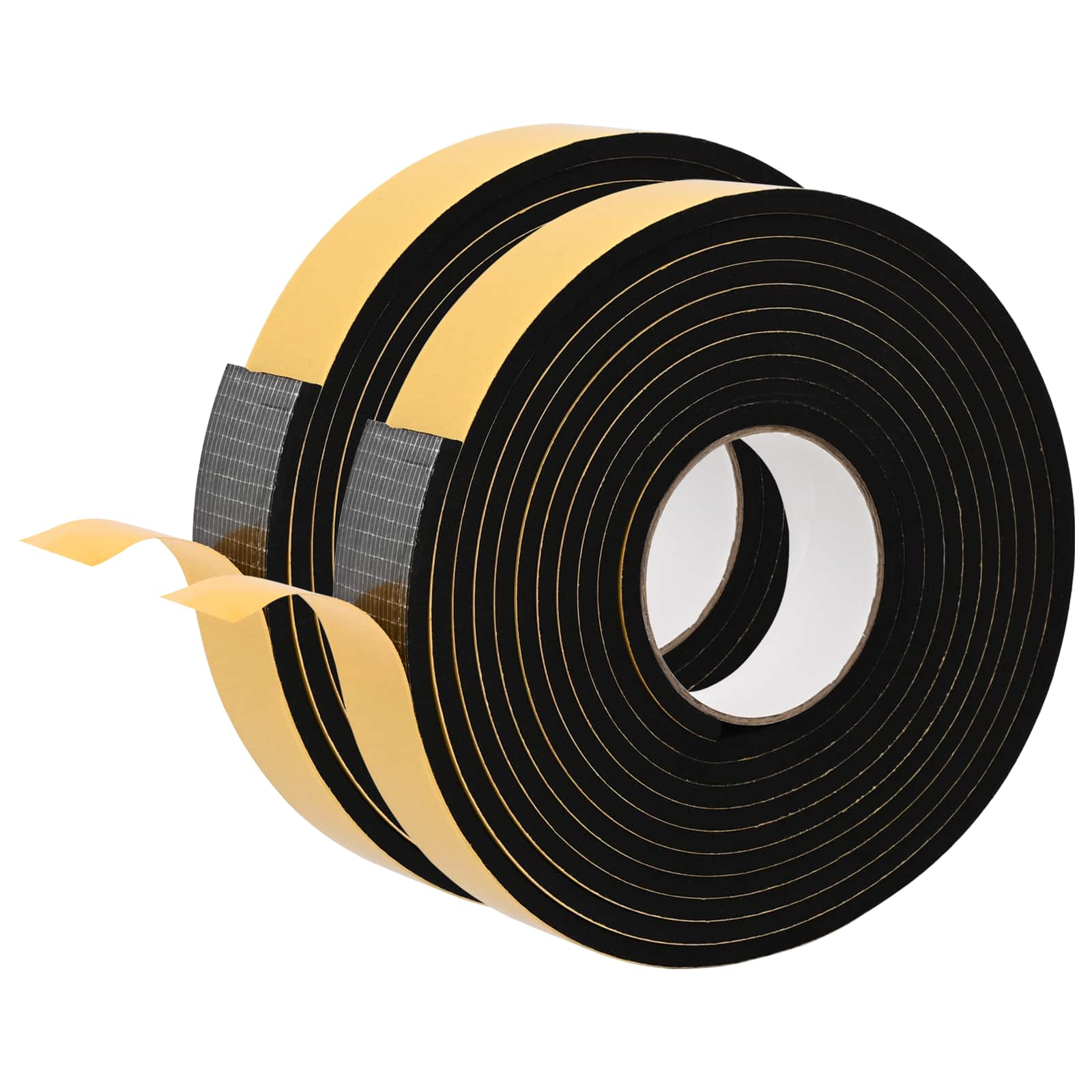 Αυτοκόλλητη ταινία αφρού 2 pcs Μαύρο 30χιλ x 5μ Χ foam CR - Pakobazaar