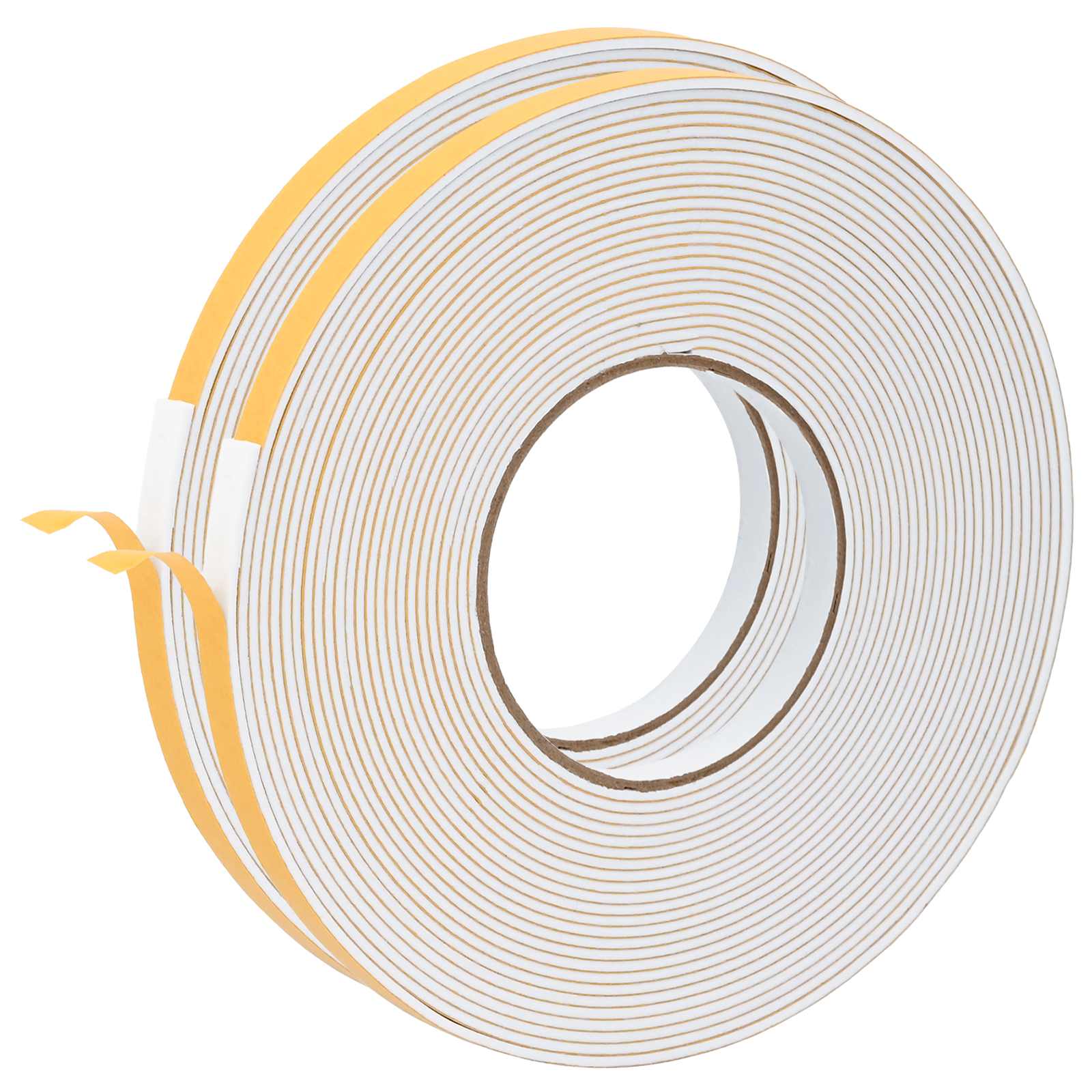 Αυτοκόλλητη ταινία αφρού 2 pcs Λευκό 10 χιλ. x 10 μ. Χ foam CR