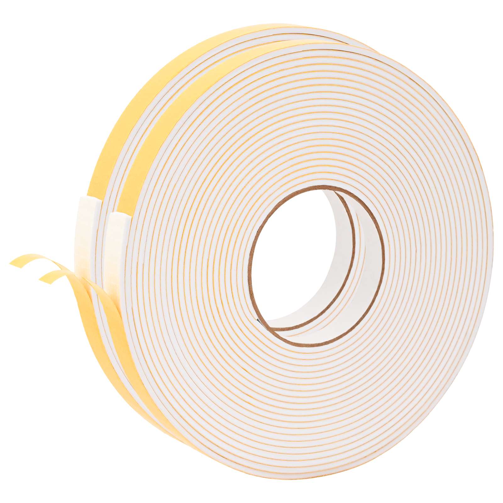 Αυτοκόλλητη ταινία αφρού 2 pcs Λευκό 10 χιλ. x 10 μ. Χ foam CR - Pakobazaar