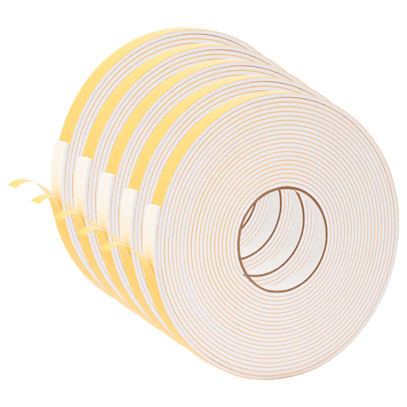 Αυτοκόλλητη ταινία αφρού 5 pcs Λευκό 10 χιλ. x 10 μ. Χ foam CR