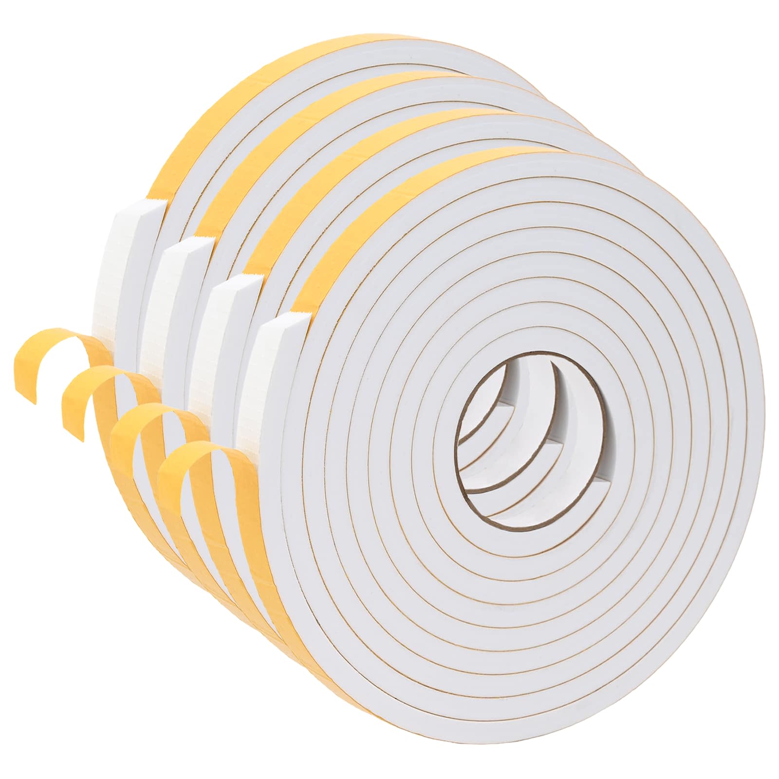Αυτοκόλλητη ταινία αφρού 4 pcs Λευκό 15mm x 5m Χ foam CR