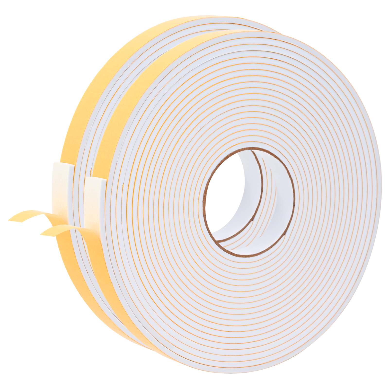 Αυτοκόλλητη ταινία αφρού 2 pcs Λευκό 20 χιλ. x 10 μ. Χ foam CR