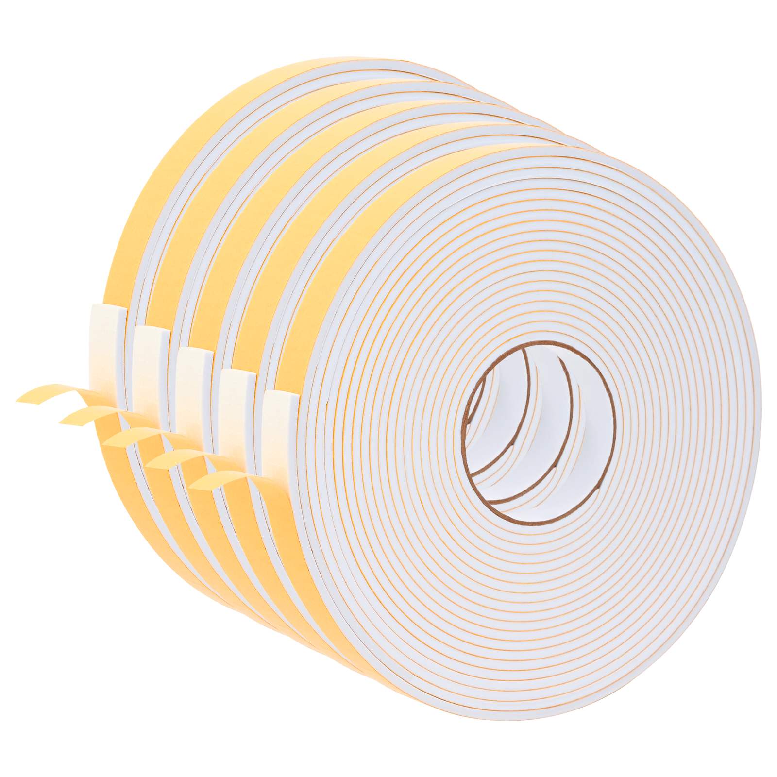 Αυτοκόλλητη ταινία αφρού 5 pcs Λευκό 20 χιλ. x 10 μ. Χ foam CR - Pakobazaar