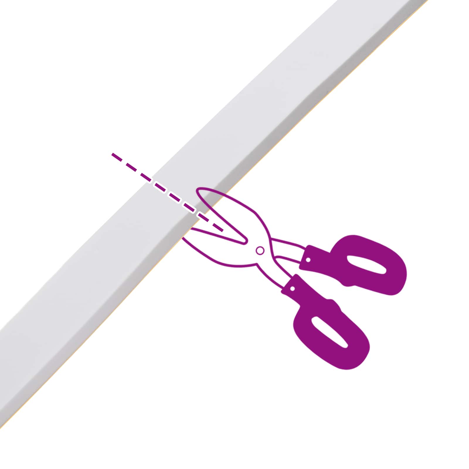 Αυτοκόλλητη ταινία αφρού 10 pcs Λευκό 20mm x 5m Χ foam CR