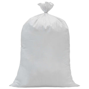 Υφασμάτινοι σακίδες 10 pcs Λευκό 80 x 125 cm PP - Pakobazaar