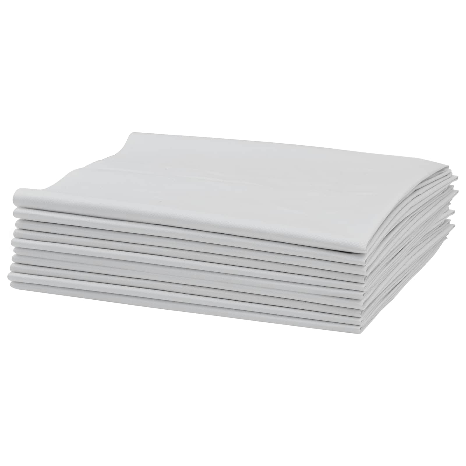 Υφασμάτινοι σακίδες 100 pcs Λευκό 80 x 125 cm PP