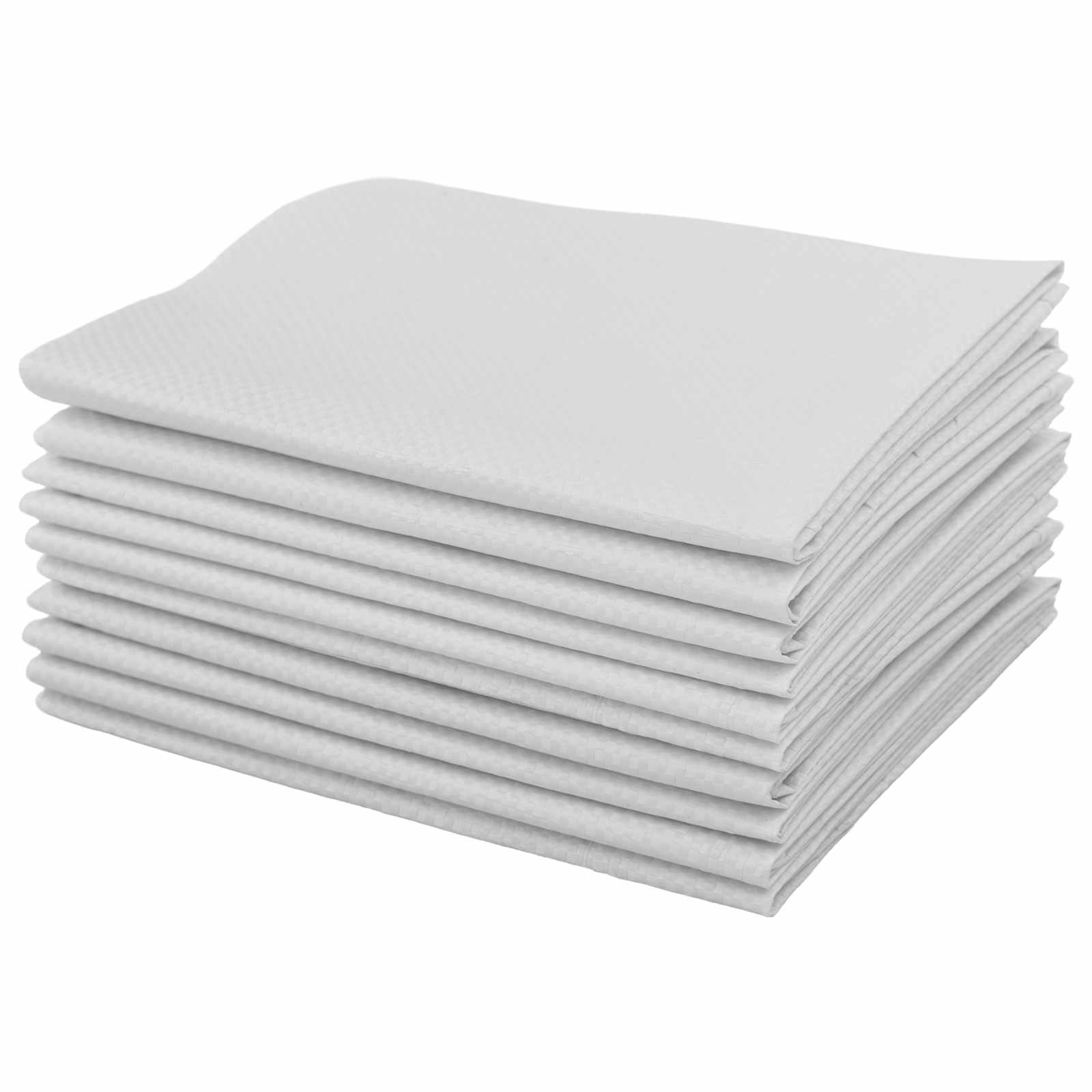 Υφασμάτινοι σακίδες 250 pcs Λευκό 50 x 80 cm PP