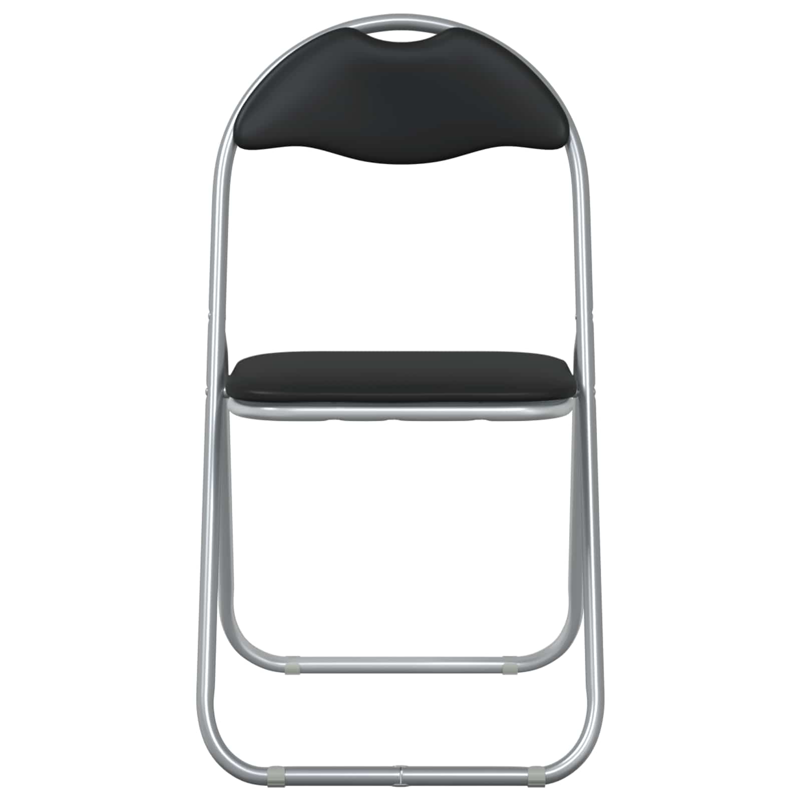 Πτυσσόμενη Καρέκλα 8 pcs Μαύρο και Γκρι 48 x 43,5 x 81 εκ. - Pakobazaar