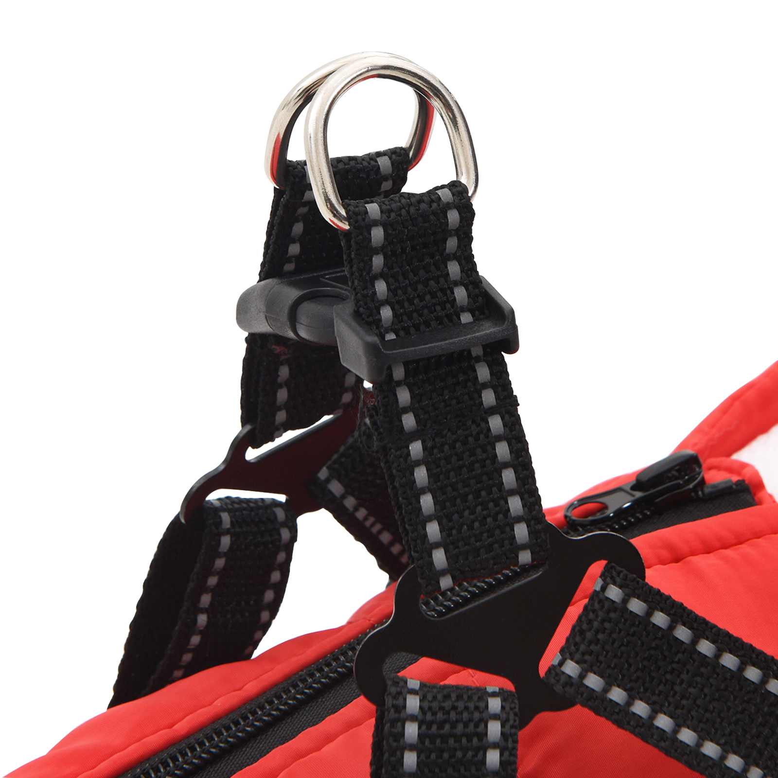 Μπουφάν Σκύλου Κόκκινο L24 Φλις και Πολυεστέρας