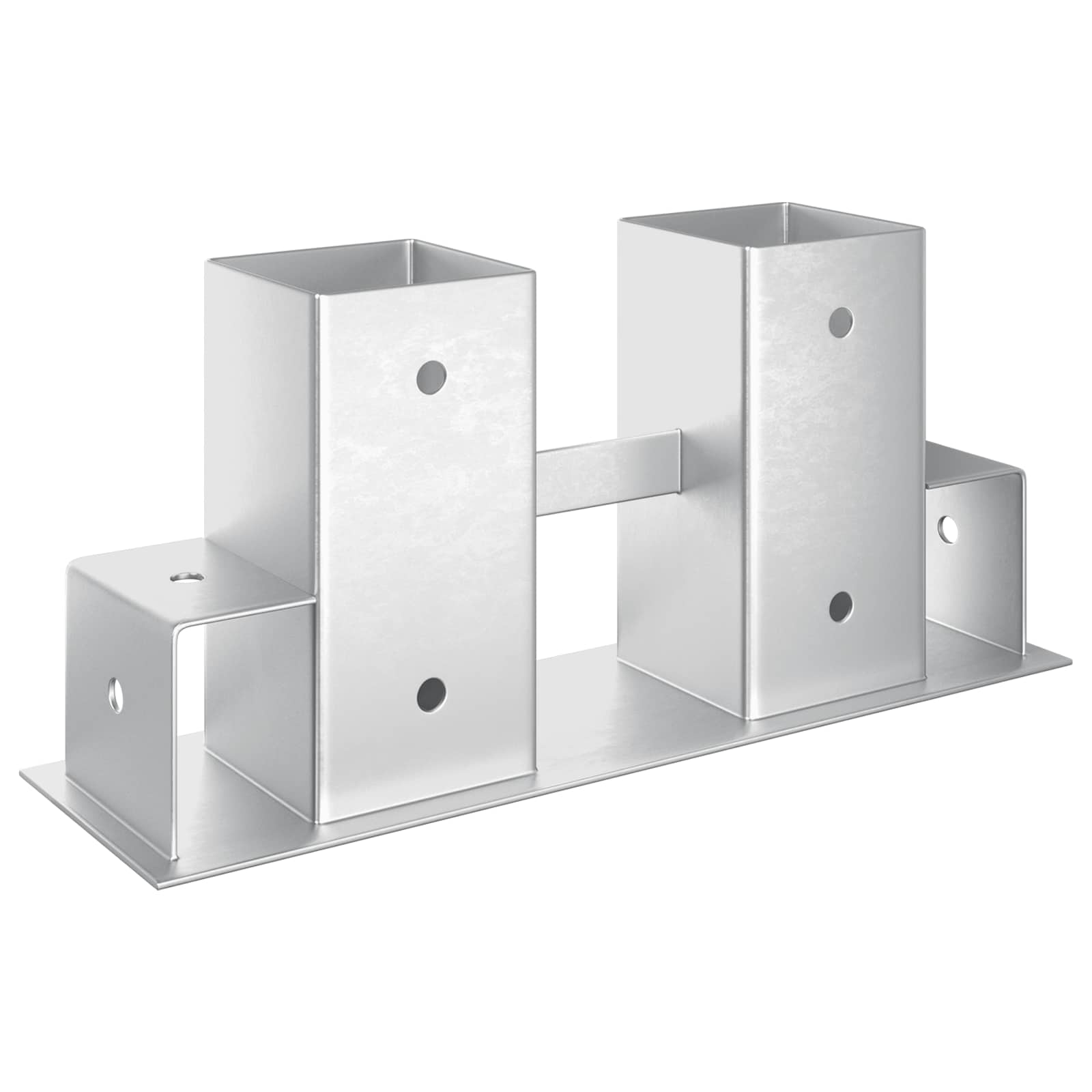 Βοήθεια Στοίβας Ξύλου 12 pcs Ασημί 34 x 10 x 15 εκ Ατσάλι - Pakobazaar
