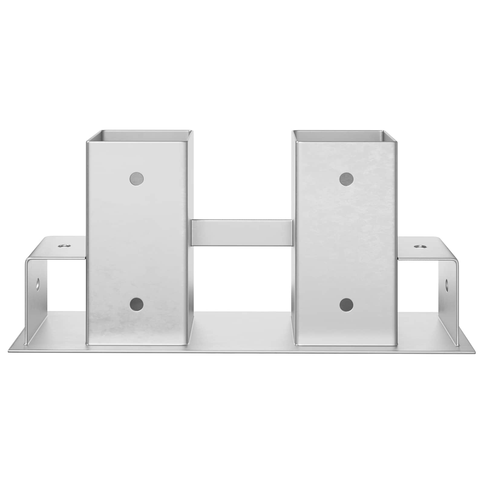 Βοήθεια Στοίβας Ξύλου 12 pcs Ασημί 34 x 10 x 15 εκ Ατσάλι - Pakobazaar