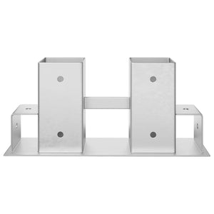 Βοήθεια Στοίβας Ξύλου 12 pcs Ασημί 34 x 10 x 15 εκ Ατσάλι - Pakobazaar
