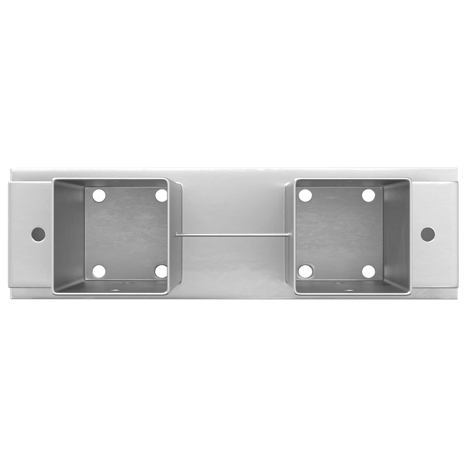 Βοήθεια Στοίβας Ξύλου 12 pcs Ασημί 34 x 10 x 15 εκ Ατσάλι - Pakobazaar